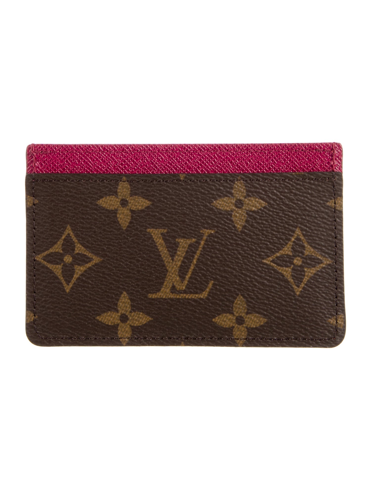 Louis Vuitton LV Monogram Coated Canvas Card Case