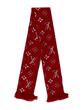 Louis Vuitton Logomania Wool Scarf