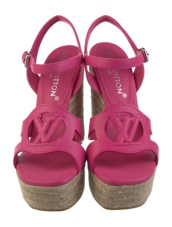 Louis Vuitton Leather Espadrilles