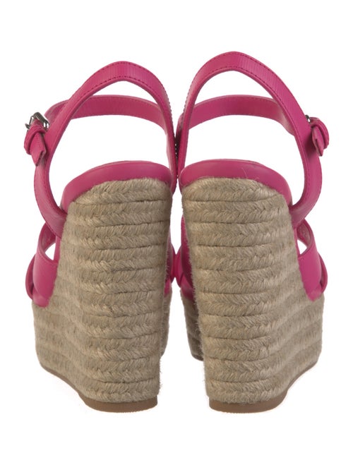 Louis Vuitton Leather Espadrilles