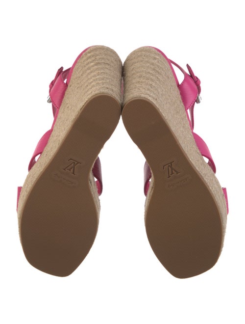 Louis Vuitton Leather Espadrilles