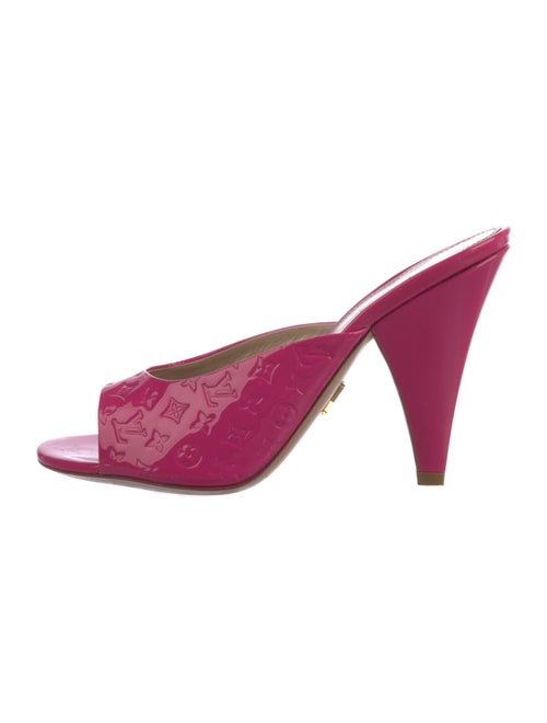 Louis Vuitton Patent Leather Slides