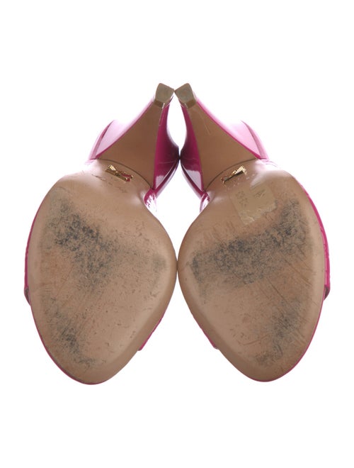 Louis Vuitton Patent Leather Slides