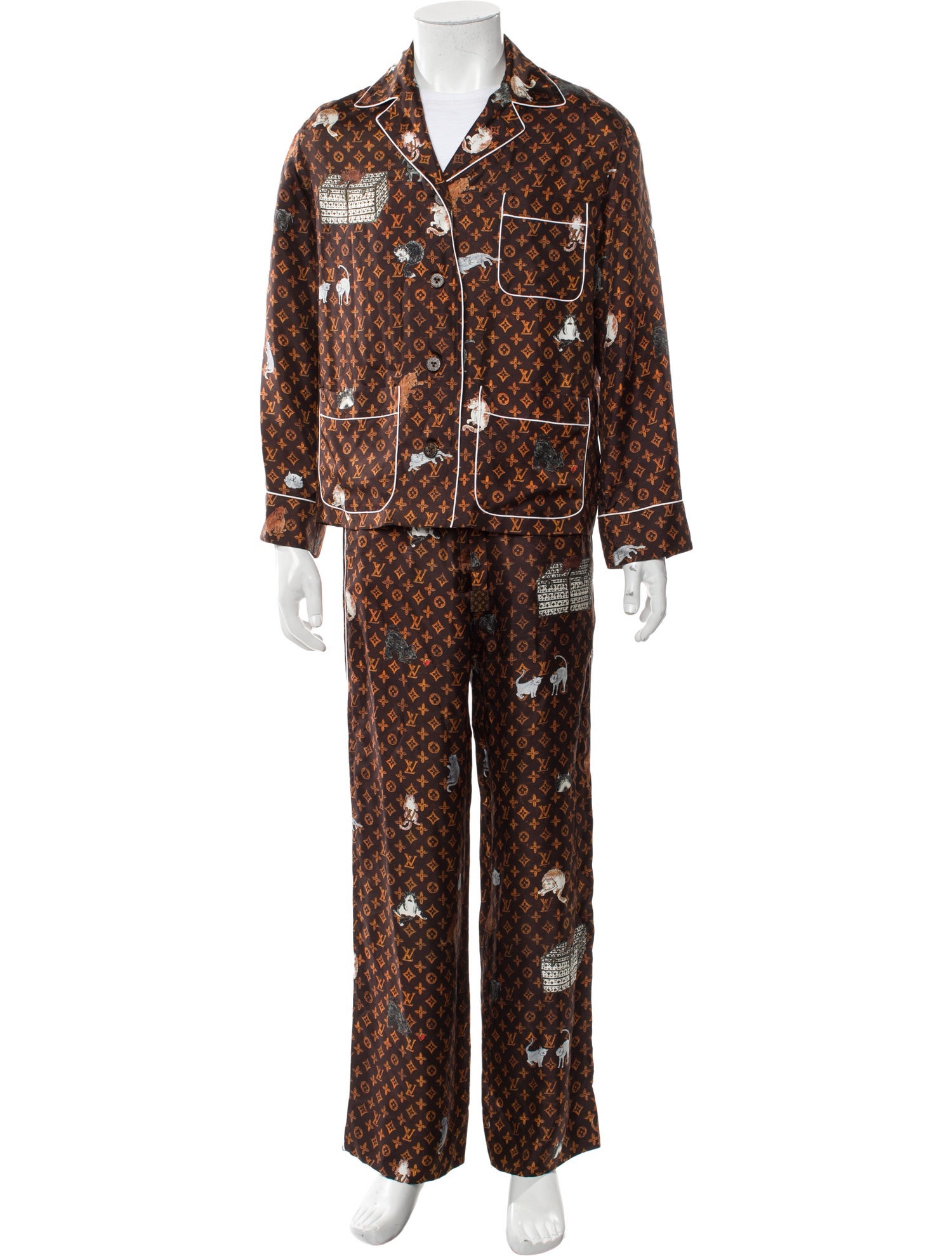 Louis Vuitton 2019 x Grace Coddington 'Catogram' Lounge Set