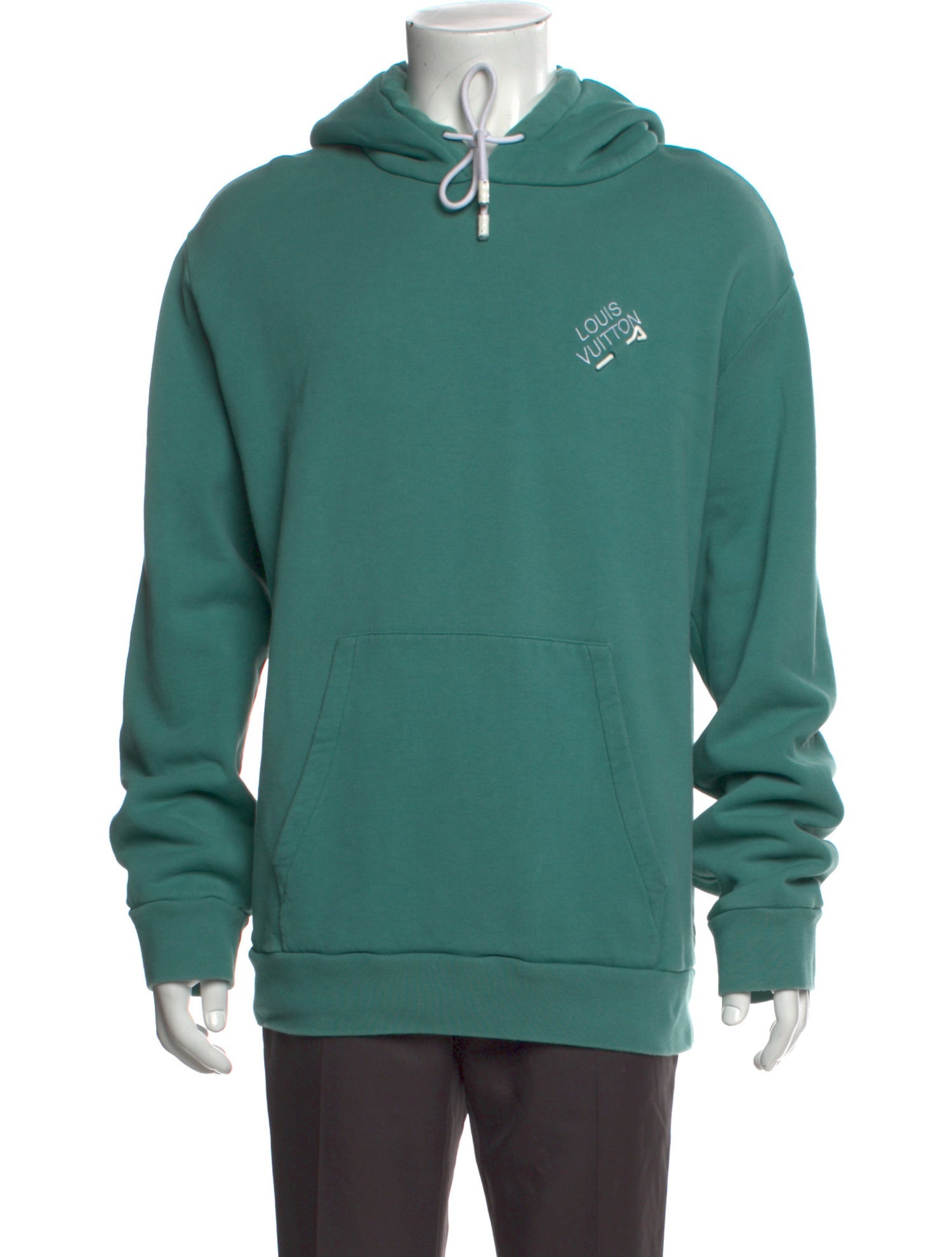 Louis Vuitton 2021 Signature Logo Hoodie