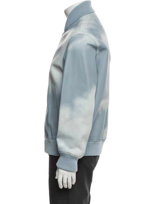 Louis Vuitton 2020 Logo Cloud Print Bomber Jacket