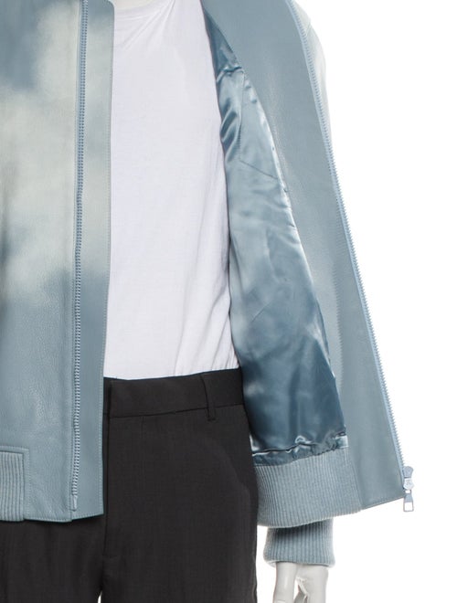 Louis Vuitton 2020 Logo Cloud Print Bomber Jacket