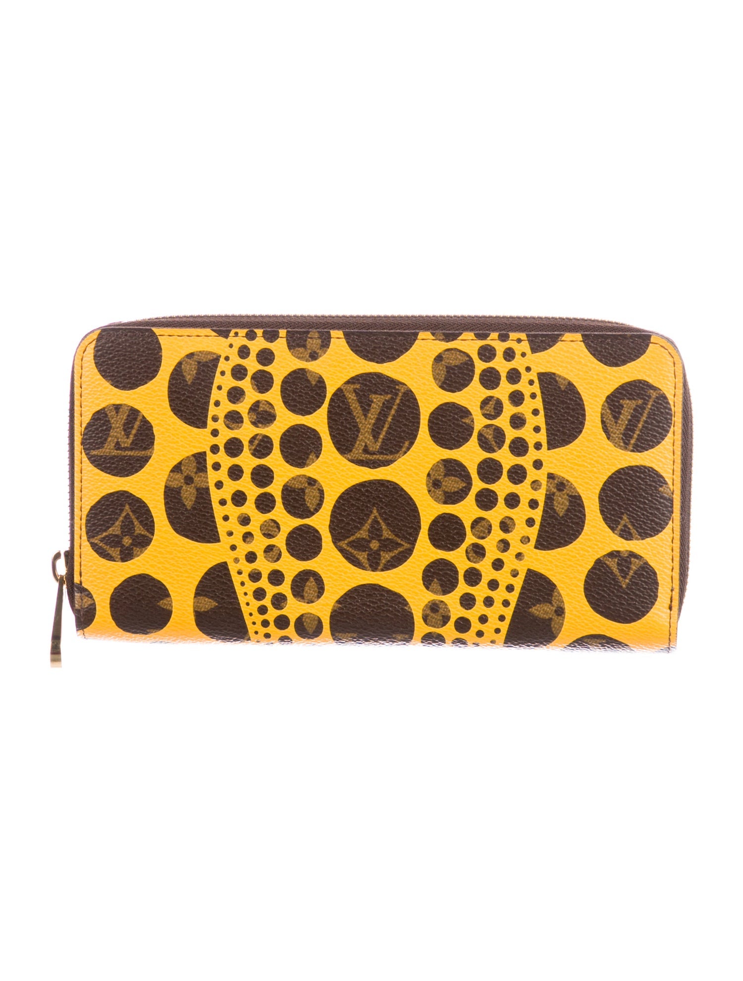 Louis Vuitton Monogram Pumpkin Dots Zippy Wallet
