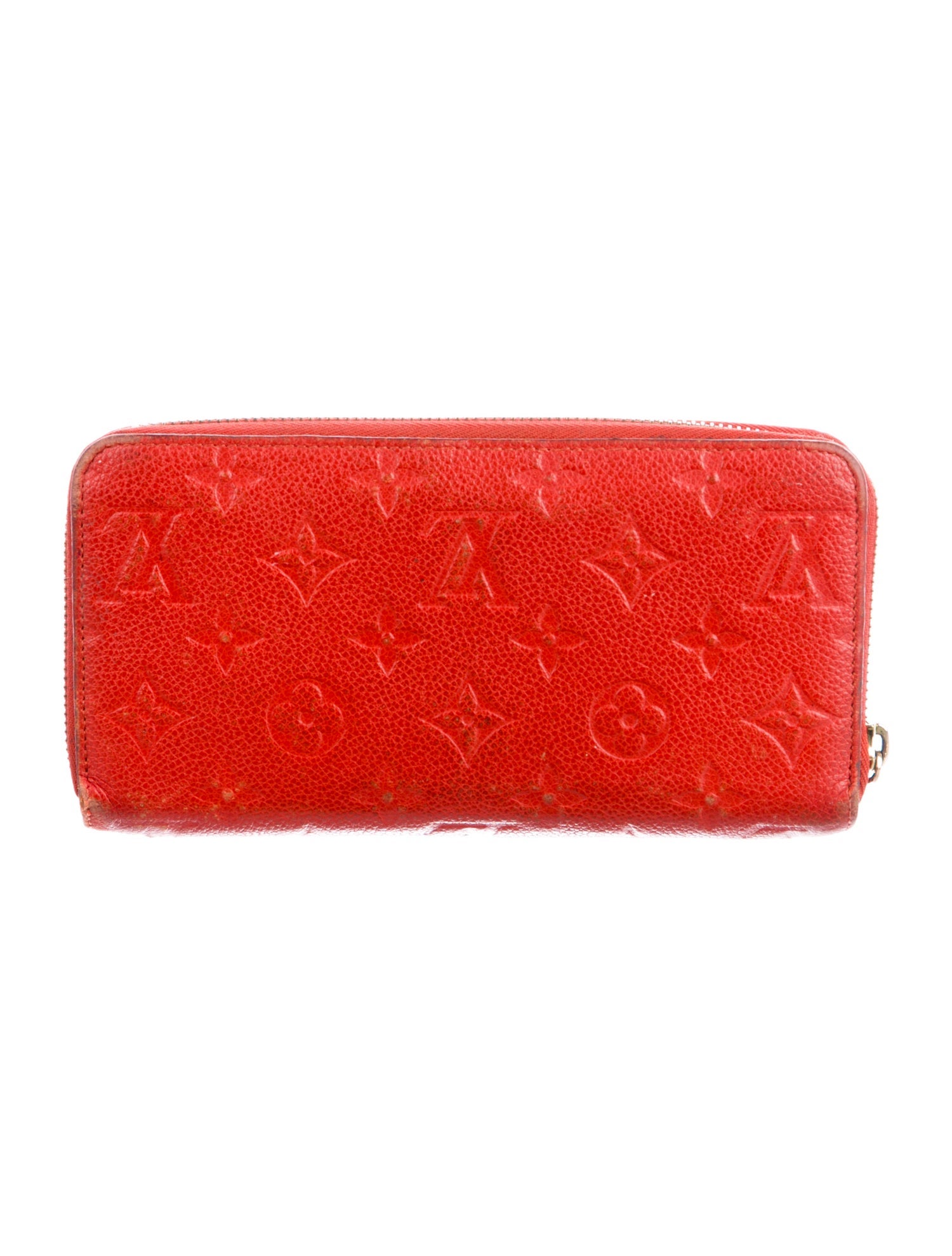 Louis Vuitton LV Monogram Empreinte Leather Zippy Wallet