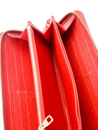 Louis Vuitton LV Monogram Empreinte Leather Zippy Wallet