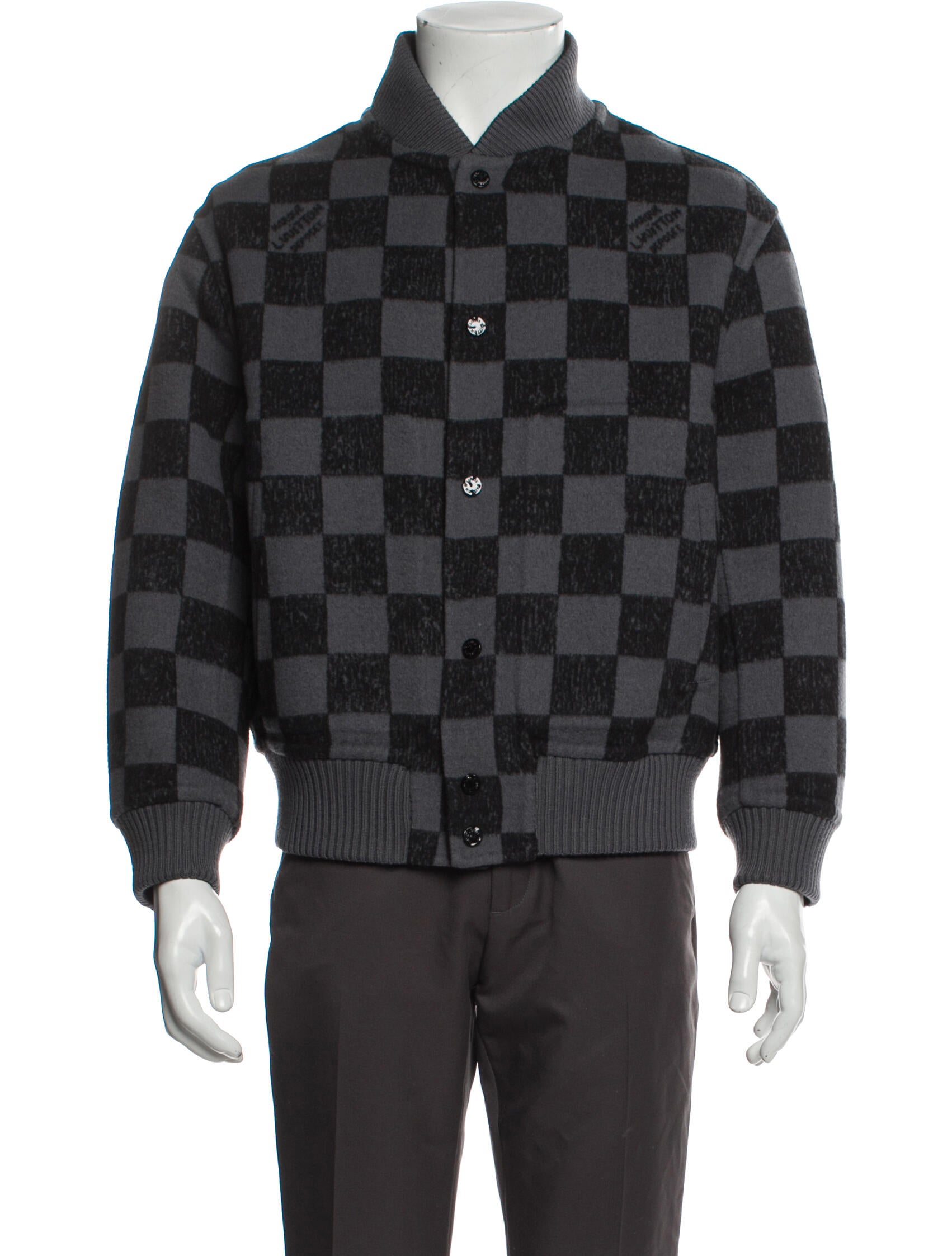Louis Vuitton 2021 'Reversible' Damier Bomber Jacket
