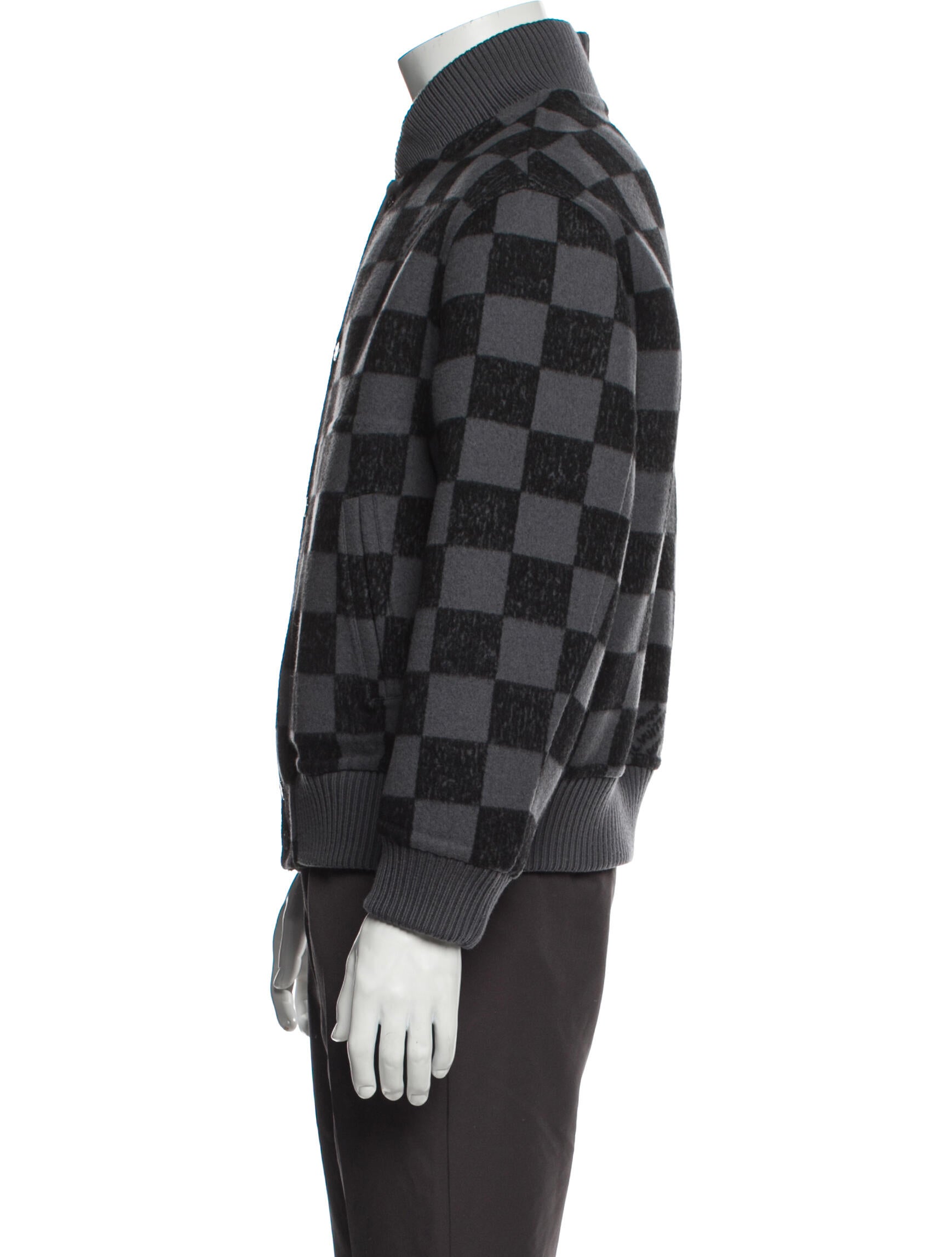 Louis Vuitton 2021 'Reversible' Damier Bomber Jacket