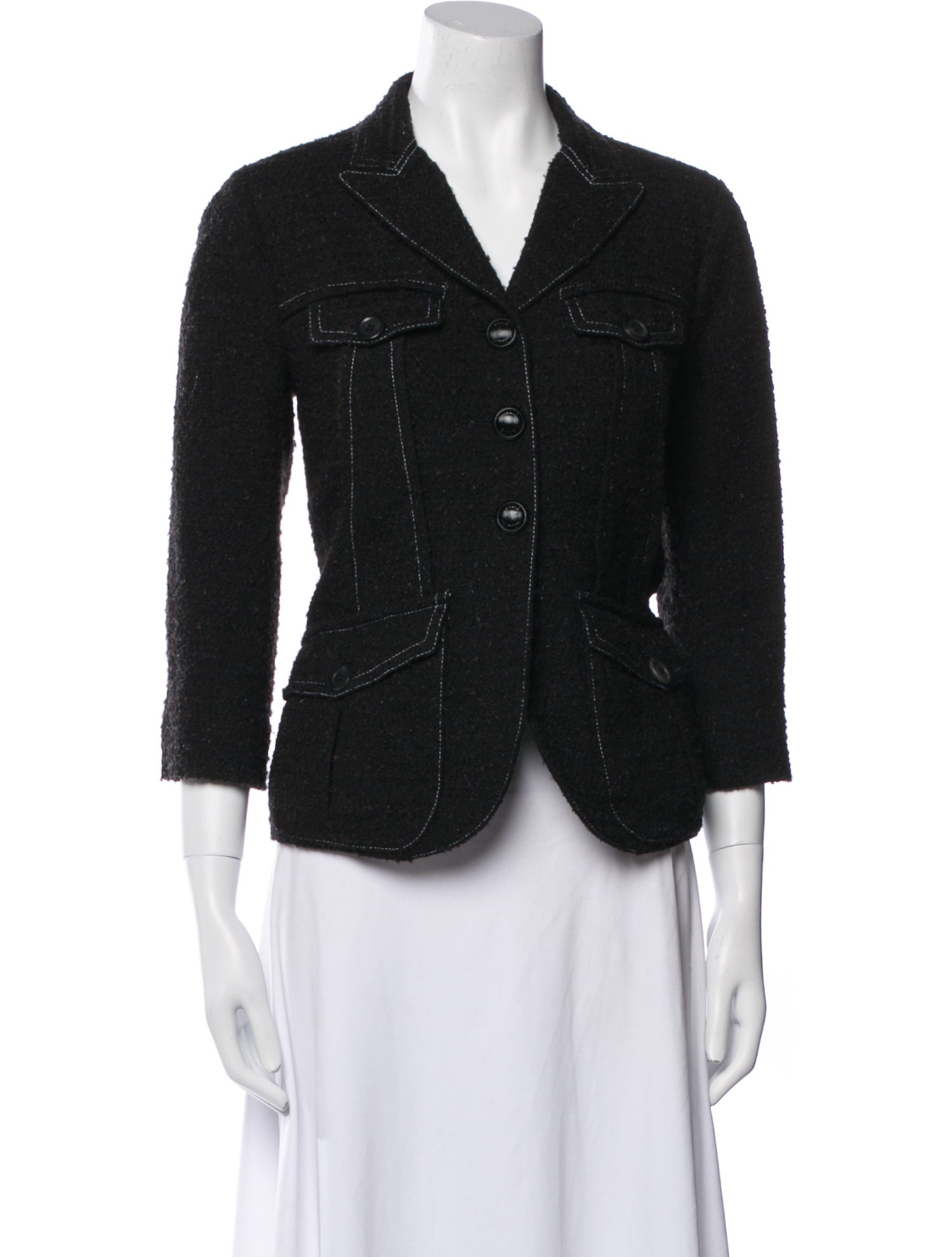 Louis Vuitton 2010 Louis Vuitton 2010 Tweed Jacket Denim Jacket