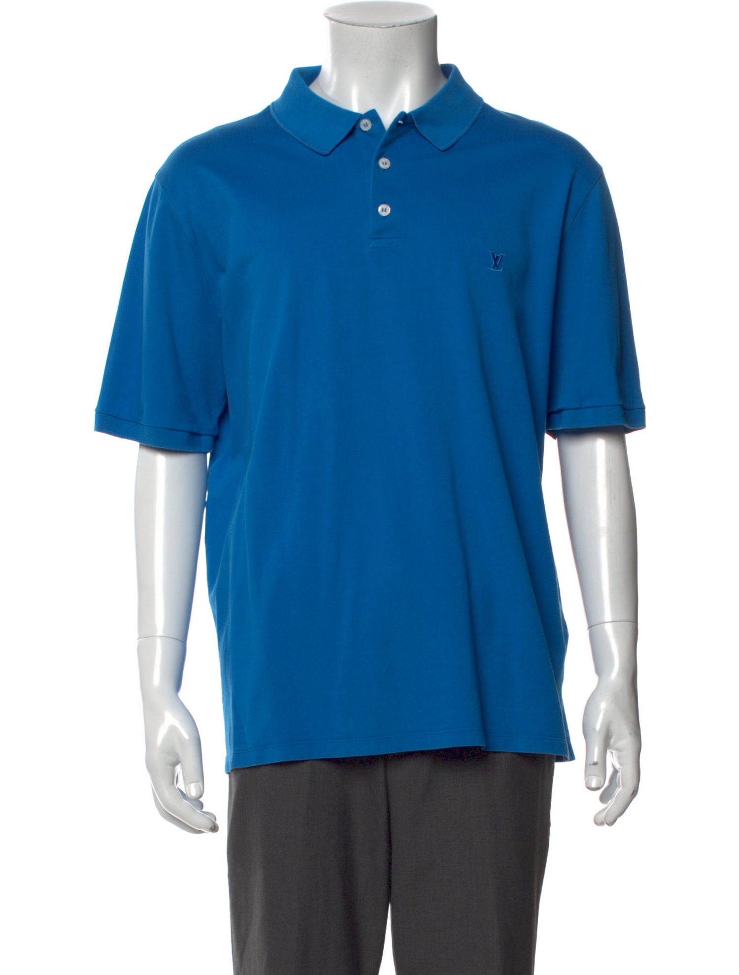 Louis Vuitton 2014 V-Neck Polo Shirt