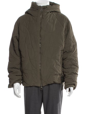 Louis Vuitton 2023 Monogram Pattern Puffer Coat