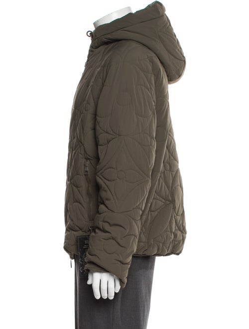Louis Vuitton 2023 Monogram Pattern Puffer Coat