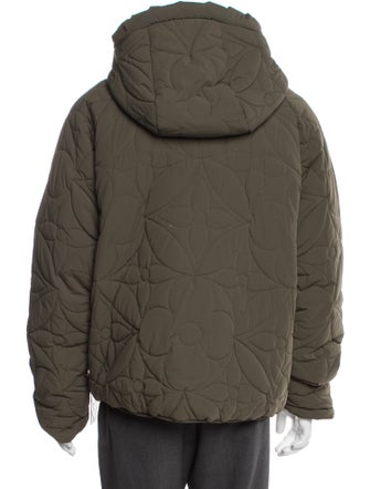 Louis Vuitton 2023 Monogram Pattern Puffer Coat