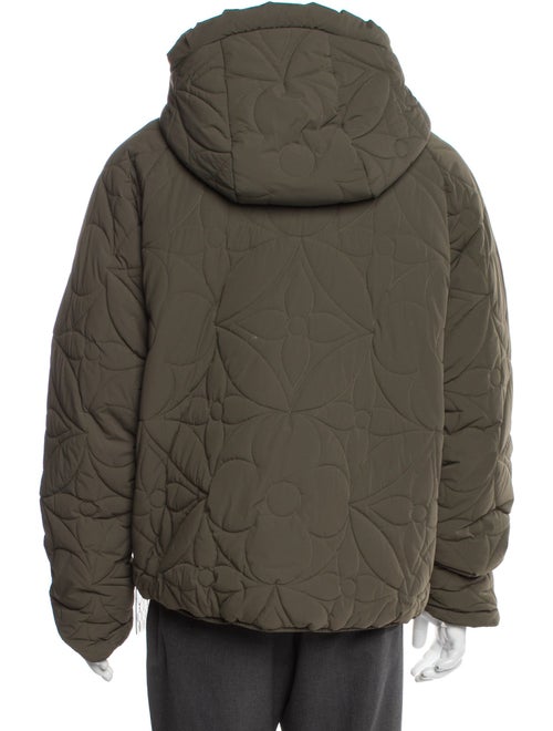 Louis Vuitton 2023 Monogram Pattern Puffer Coat