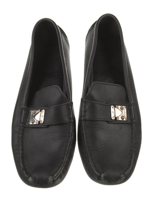 Louis Vuitton LV Monogram Leather Loafers
