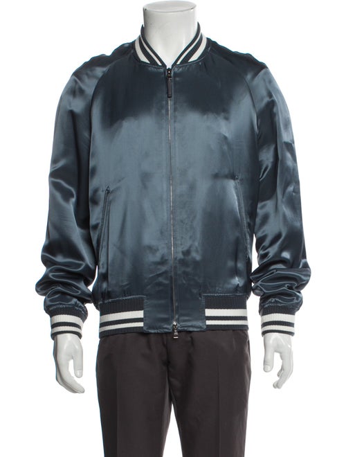 Louis Vuitton 2017 Signature Logo Bomber Jacket