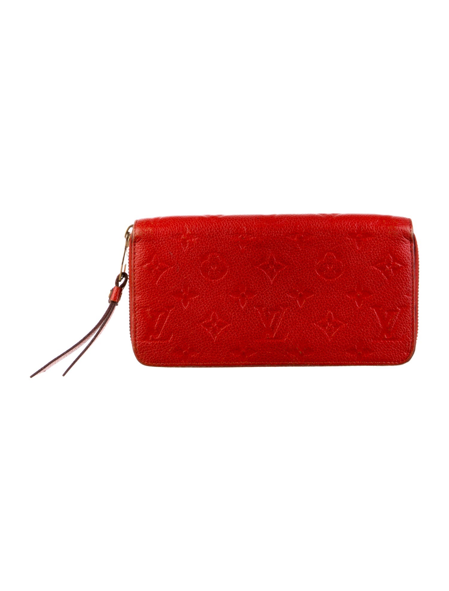 Louis Vuitton LV Monogram Empreinte Leather Zippy Compact Wallet