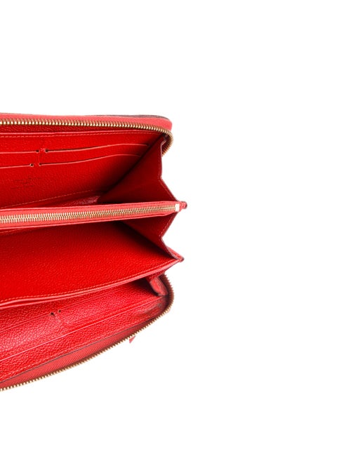 Louis Vuitton LV Monogram Empreinte Leather Zippy Compact Wallet