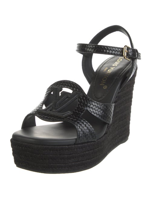 Louis Vuitton Leather Espadrilles