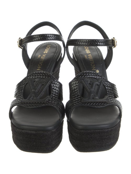 Louis Vuitton Leather Espadrilles