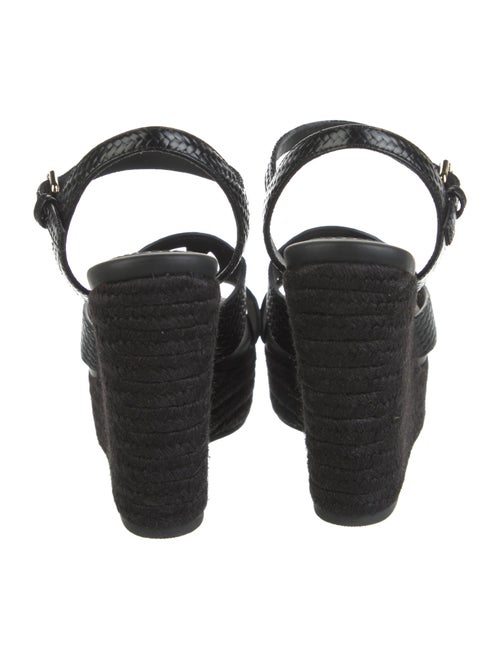 Louis Vuitton Leather Espadrilles