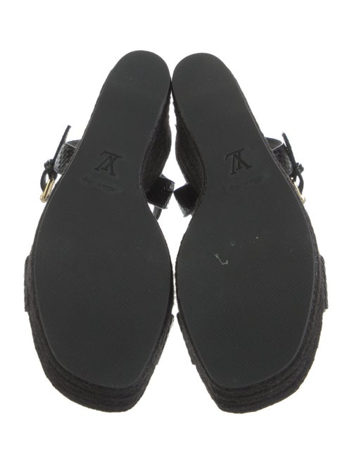 Louis Vuitton Leather Espadrilles
