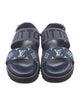 Louis Vuitton LV Monogram Denim Slingback Sandals