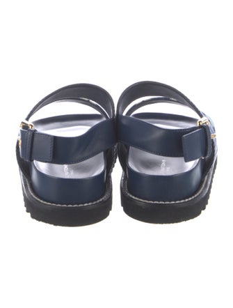 Louis Vuitton LV Monogram Denim Slingback Sandals