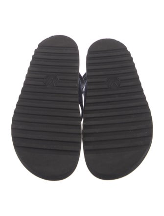 Louis Vuitton LV Monogram Denim Slingback Sandals