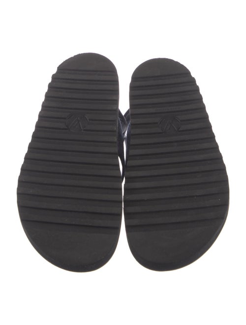 Louis Vuitton LV Monogram Denim Slingback Sandals