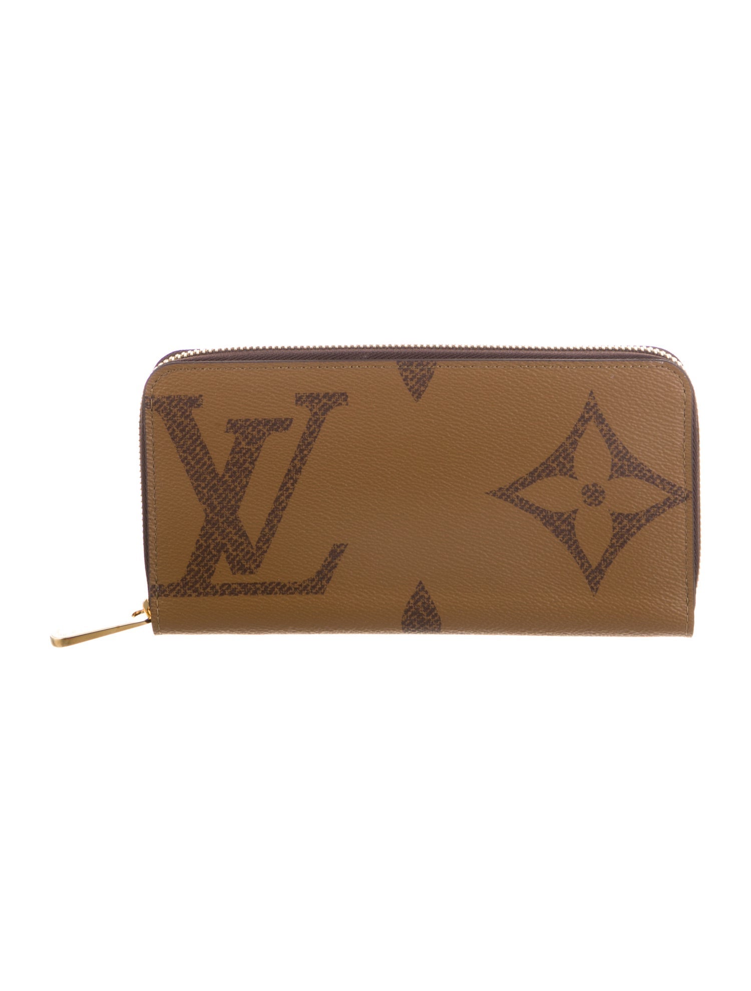 Louis Vuitton Monogram Giant Pattern Coated Canvas Zippy Wallet w/ Tags