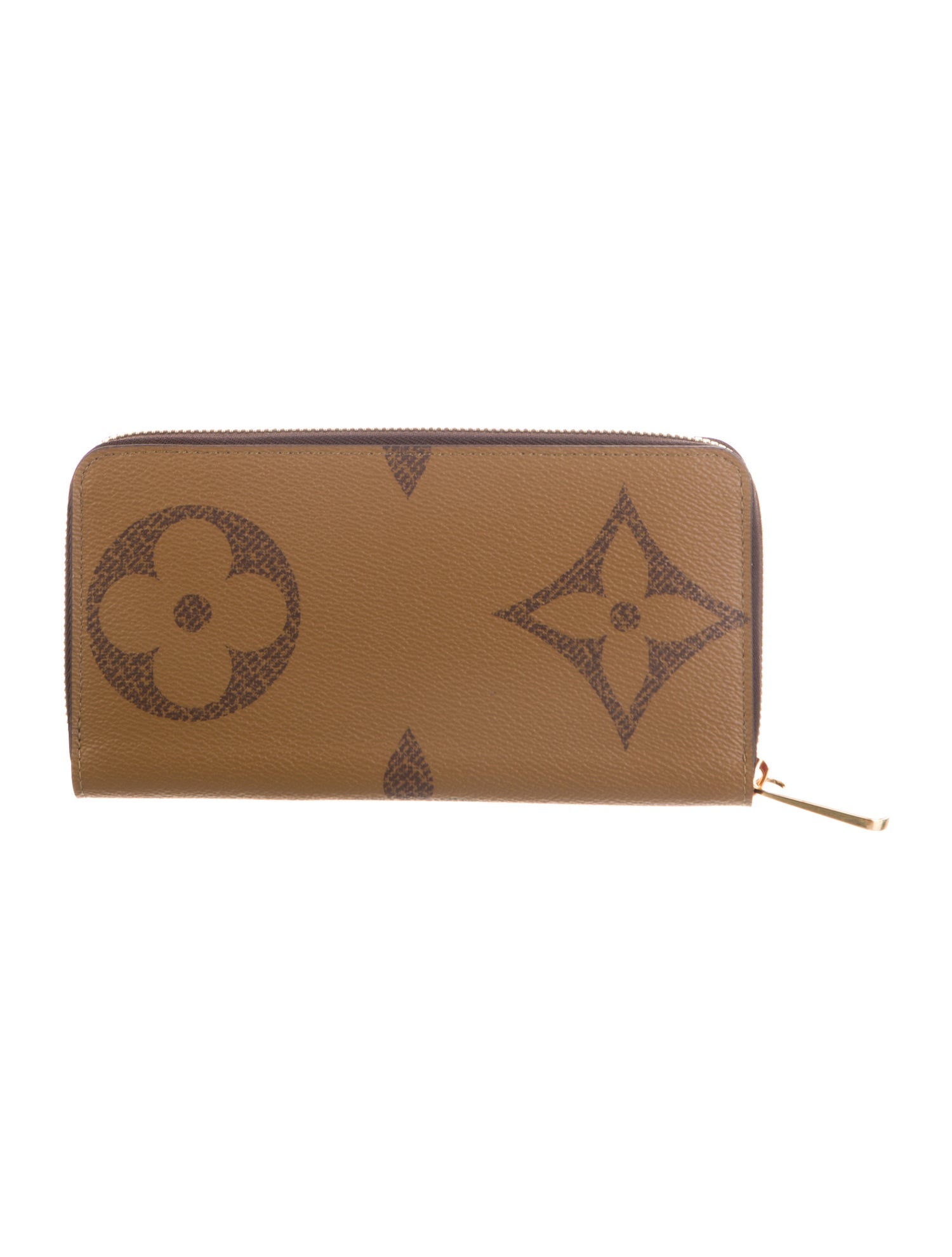 Louis Vuitton Monogram Giant Pattern Coated Canvas Zippy Wallet w/ Tags