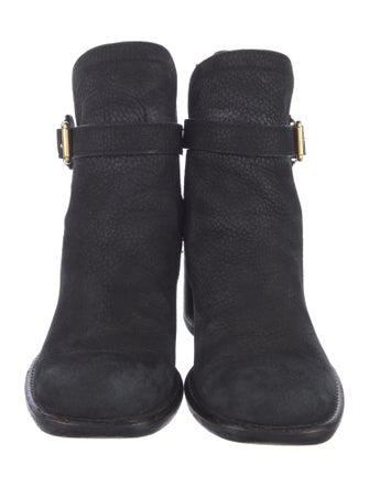 Louis Vuitton Leather Moto Boots