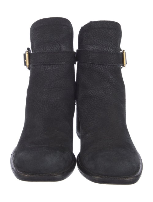 Louis Vuitton Leather Moto Boots