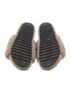 Louis Vuitton LV Monogram Shearling Slides