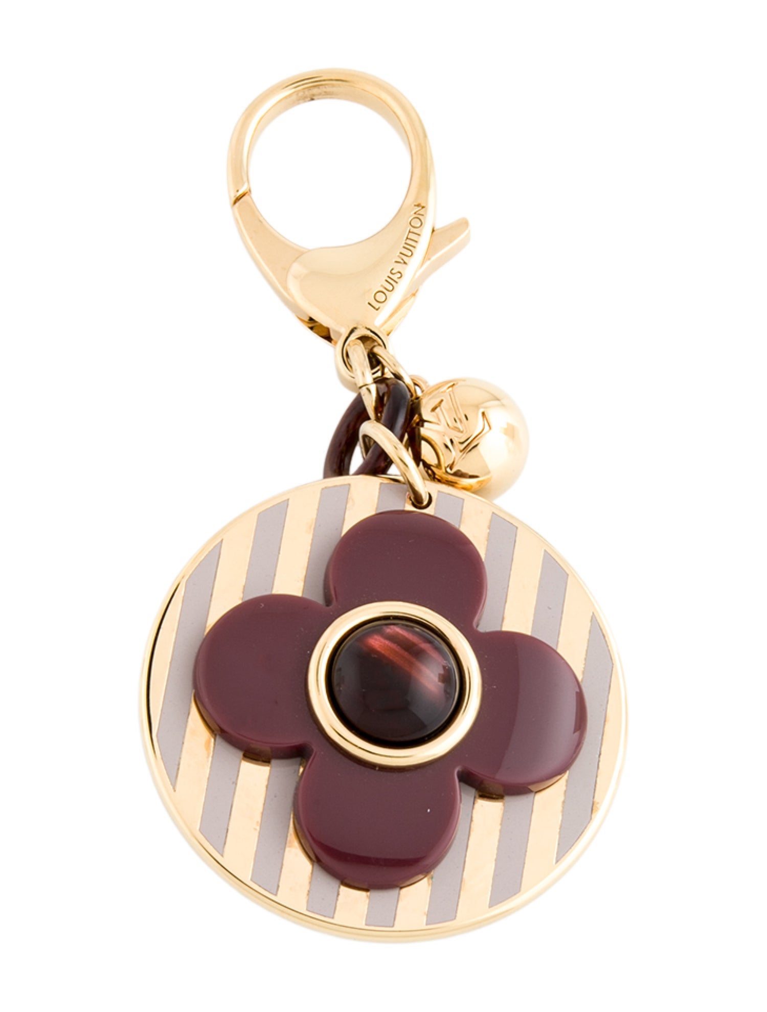 Louis Vuitton Rayures Bag Charm w/ Tags