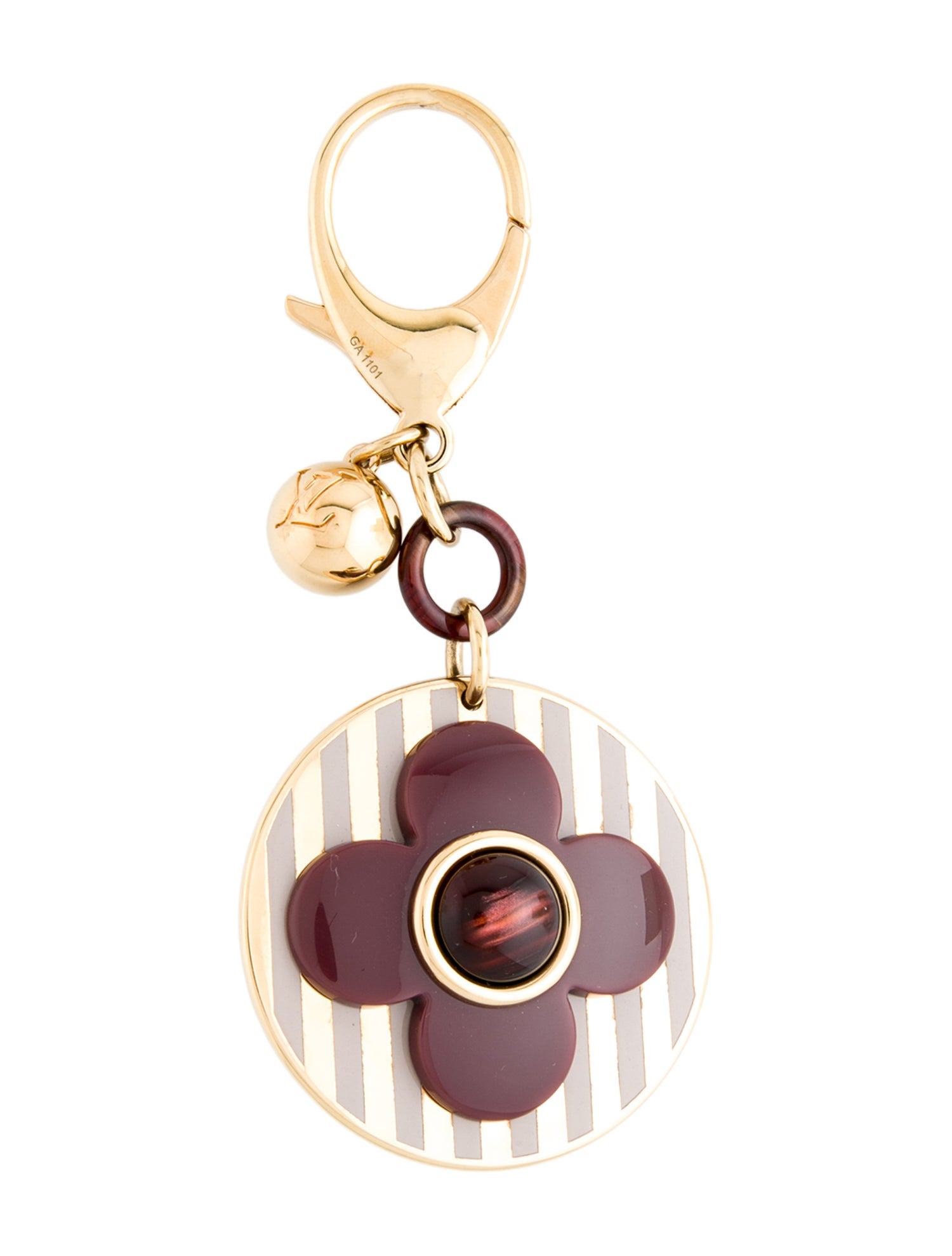 Louis Vuitton Rayures Bag Charm w/ Tags