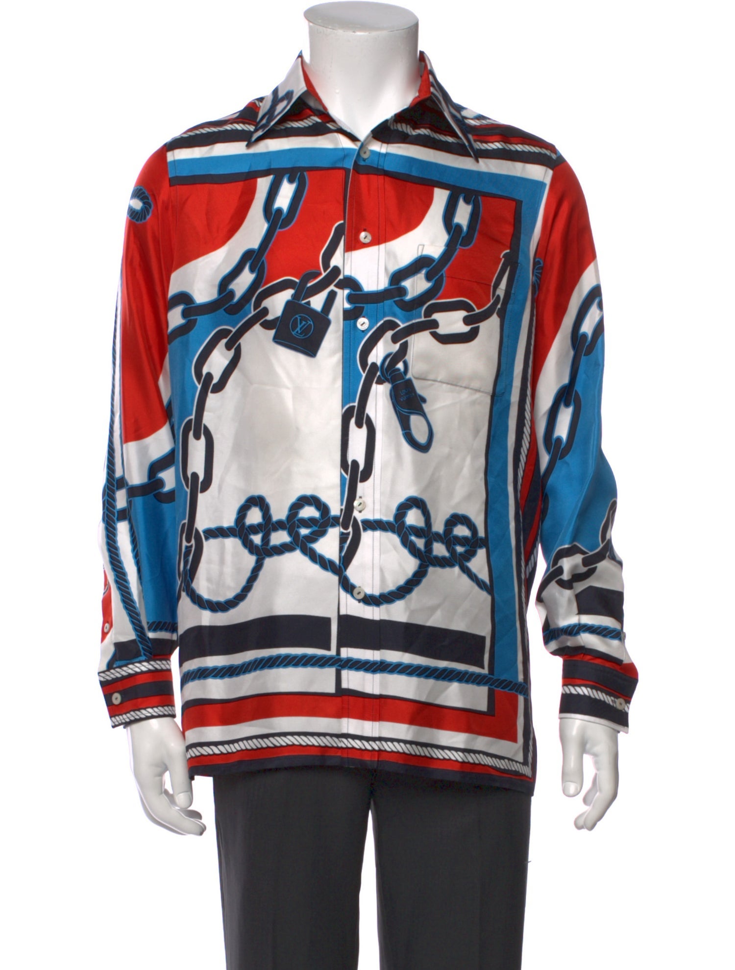 Louis Vuitton 2023 Silk Shirt w/ Tags