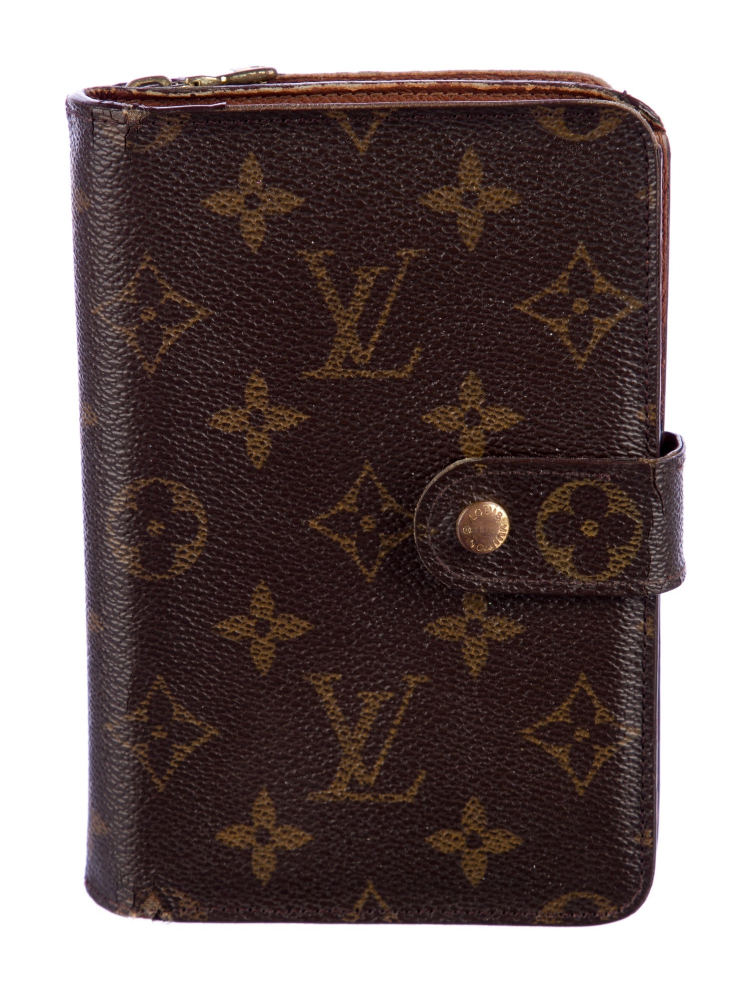 Louis Vuitton 2002 LV Monogram Porte-Papier Zippé Wallet