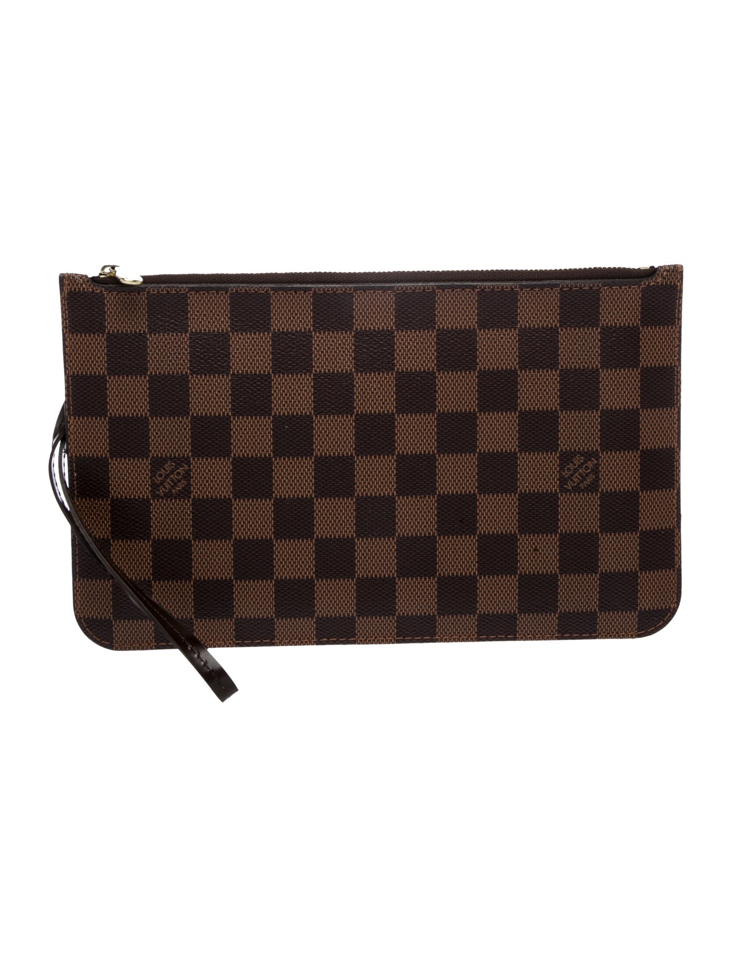 Louis Vuitton Damier Ebene Neverfull Pouch