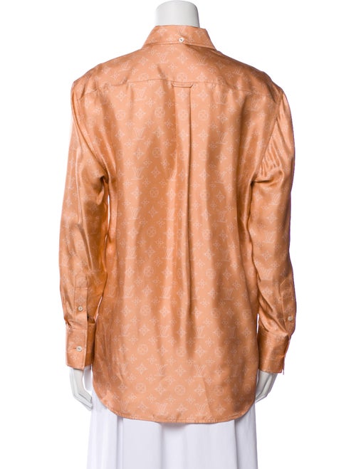 Louis Vuitton 2024 Silk Button-Up Top