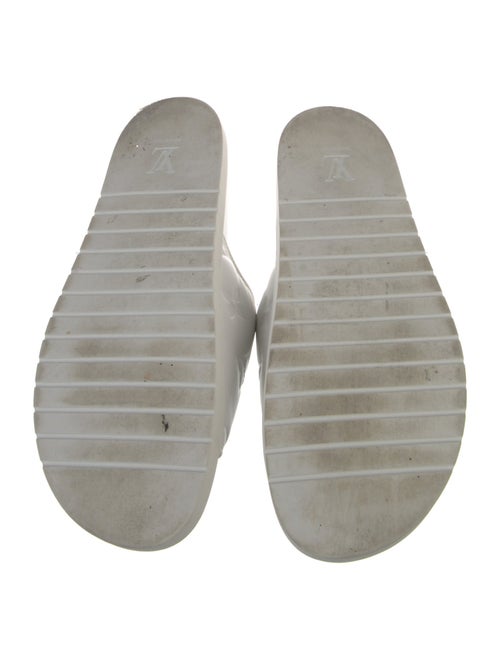 Louis Vuitton LV Monogram Leather Slides