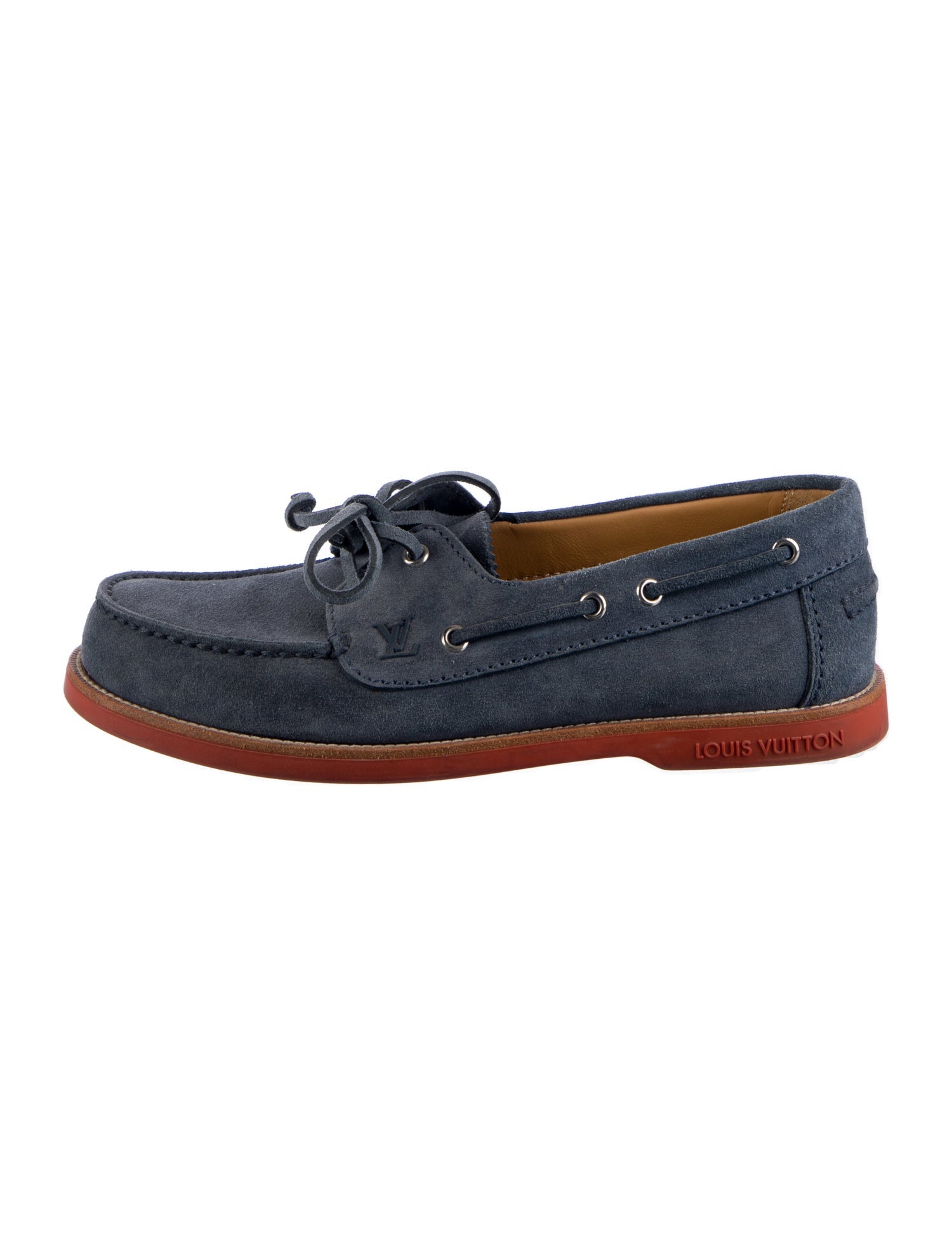 Louis Vuitton Suede Boat Shoes