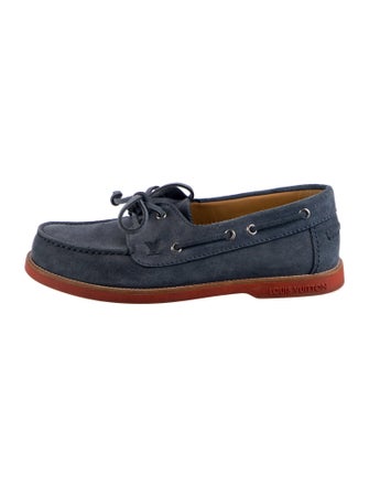 Louis Vuitton Suede Boat Shoes
