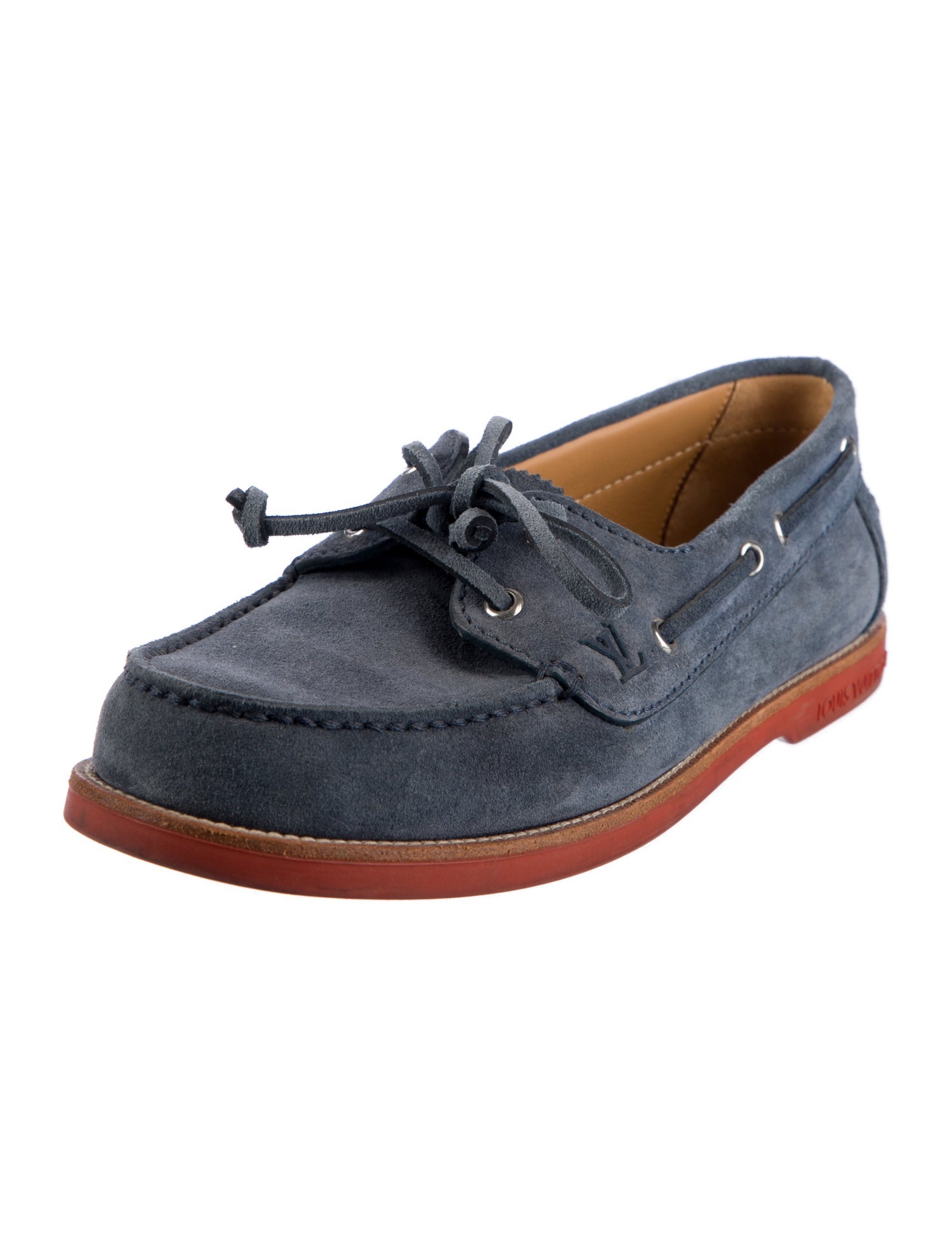 Louis Vuitton Suede Boat Shoes
