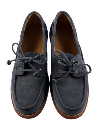 Louis Vuitton Suede Boat Shoes